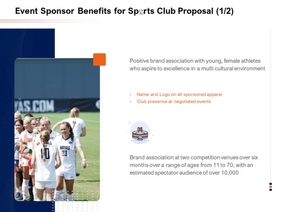Event Sponsor Benefits For Sports Club Proposal Brand Ppt PowerPoint Presentation Model Infographic Template PDF Event Sponsor Benefits For Sports Club Proposal Brand Ppt PowerPoint Presentation Model Infographic Template PDF