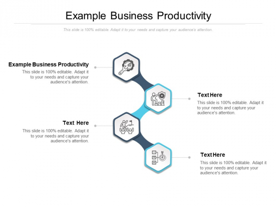 Example Business Productivity Ppt PowerPoint Presentation Show Skills Cpb