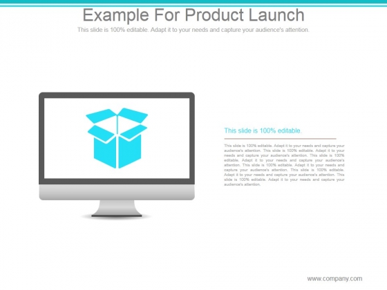 Example For Product Launch Ppt PowerPoint Presentation Ideas Example For Product Launch Ppt PowerPoint Presentation Ideas