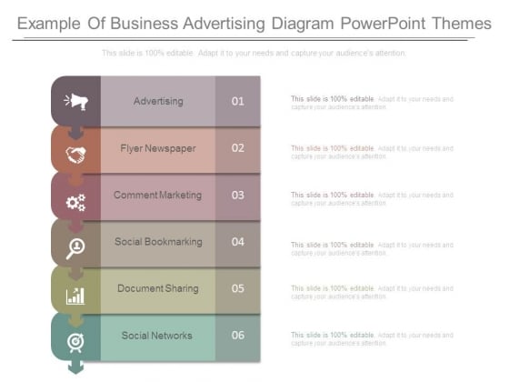 Example Of Business Advertising Diagram Powerpoint Themes Example Of Business Advertising Diagram Powerpoint Themes