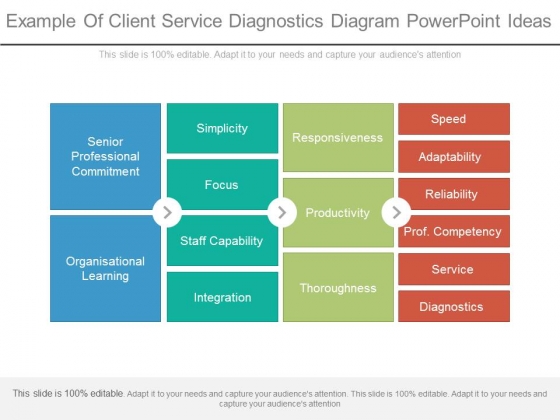 Example Of Client Service Diagnostics Diagram Powerpoint Ideas