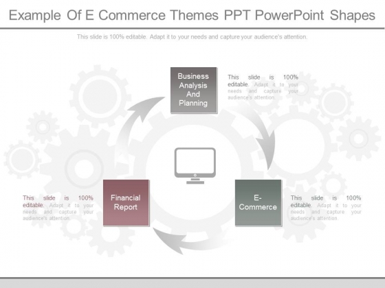 Example Of E Commerce Themes Ppt Powerpoint Shapes