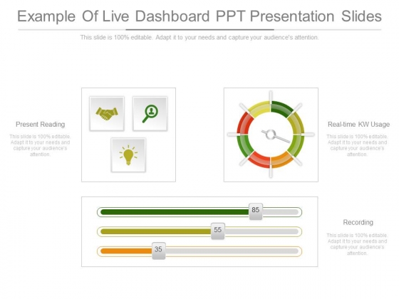 Example Of Live Dashboard Ppt Presentation Slides Example Of Live Dashboard Ppt Presentation Slides