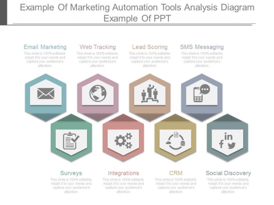 Example Of Marketing Automation Tools Analysis Diagram Example Of Ppt Example Of Marketing Automation Tools Analysis Diagram Example Of Ppt