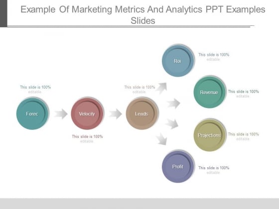Example Of Marketing Metrics And Analytics Ppt Examples Slides Example Of Marketing Metrics And Analytics Ppt Examples Slides