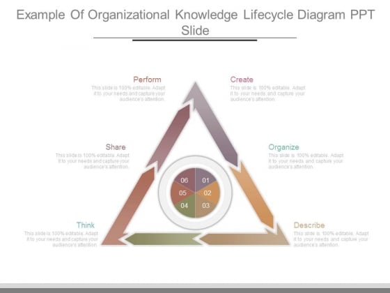 Example Of Organizational Knowledge Lifecycle Diagram Ppt Slide Example Of Organizational Knowledge Lifecycle Diagram Ppt Slide