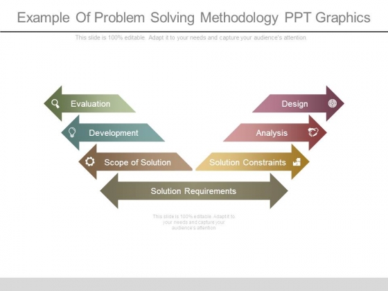 Example Of Problem Solving Methodology Ppt Graphics