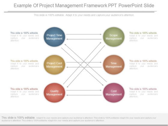 Example Of Project Management Framework Ppt Powerpoint Slide Powerpoint Templates