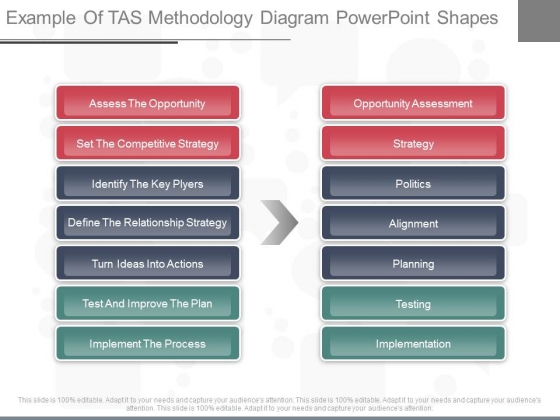 Example Of Tas Methodology Diagram Powerpoint Shapes Example Of Tas Methodology Diagram Powerpoint Shapes
