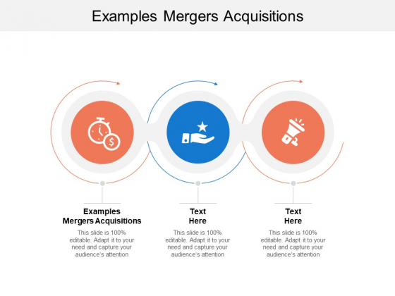Examples Mergers Acquisitions Ppt PowerPoint Presentation Slide Download Cpb