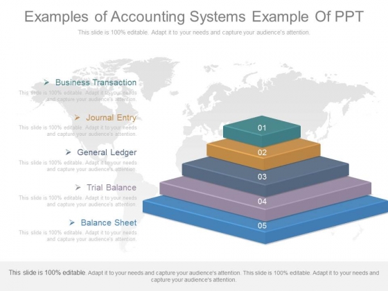 Examples Of Accounting Systems Example Of Ppt