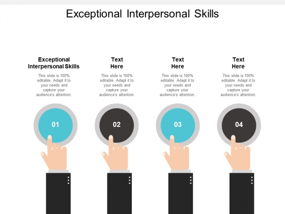 Exceptional Interpersonal Skills Ppt PowerPoint Presentation Outline Deck Cpb