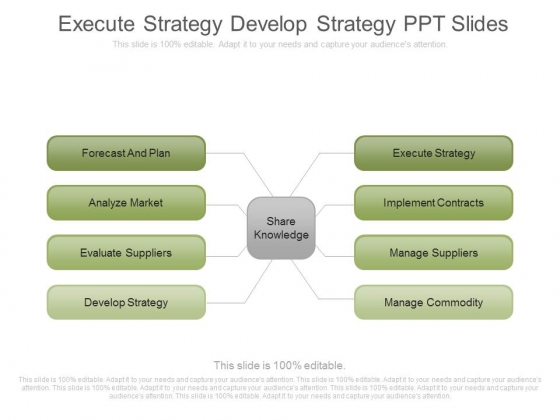 Execute Strategy Develop Strategy Ppt Slides Execute Strategy Develop Strategy Ppt Slides
