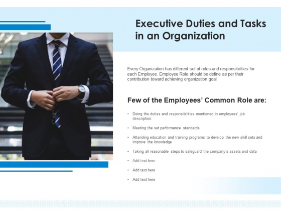Executive Duties And Tasks In An Organization Ppt PowerPoint Presentation File Guidelines PDF Executive Duties And Tasks In An Organization Ppt PowerPoint Presentation File Guidelines PDF