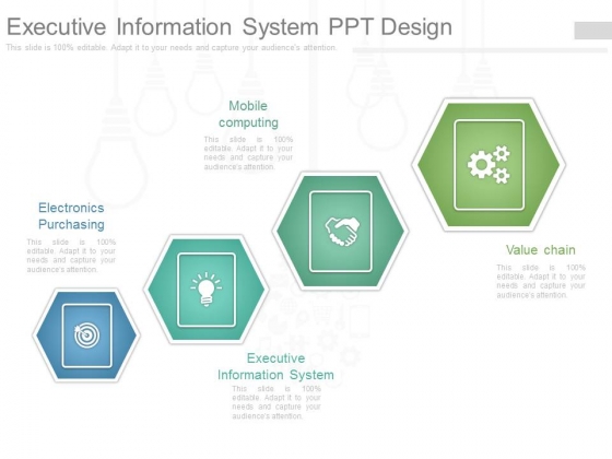 Executive Information System Ppt Design
