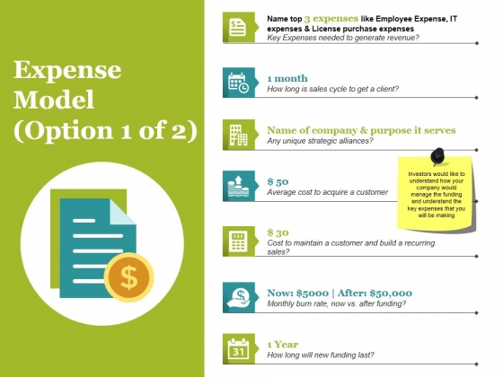 Expense Model Template 1 Ppt PowerPoint Presentation Gallery Clipart Expense Model Template 1 Ppt PowerPoint Presentation Gallery Clipart