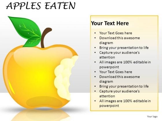 Eating Market Share Apples PowerPoint Slides And Ppt Diagrams Templates Eating Market Share Apples PowerPoint Slides And Ppt Diagrams Templates
