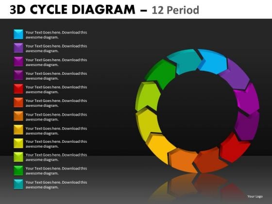 Editable 1-12 Stages Cycle Diagrams For PowerPoint Templates Editable 1-12 Stages Cycle Diagrams For PowerPoint Templates