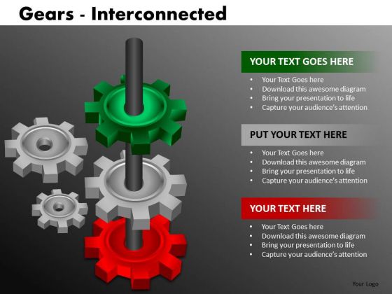 Editable Business Gears PowerPoint Ppt Templates
