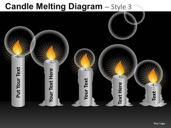 Editable Candle Diagrams PowerPoint Templates Editable Candle Diagrams PowerPoint Templates
