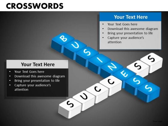 Editable Crosswords PowerPoint Templates Editable Crosswords PowerPoint Templates
