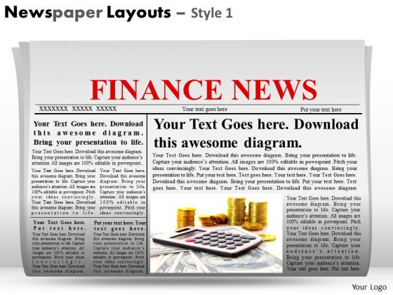 Newspaper Template For Ppt from www.slidegeeks.com