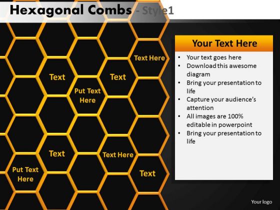 Editable Hexagon Combs PowerPoint Download Ppt Slides Editable Hexagon Combs PowerPoint Download Ppt Slides
