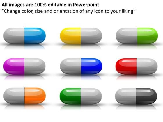 Editable Medical Capsules PowerPoint Slides And Ppt Diagram Templates Editable Medical Capsules PowerPoint Slides And Ppt Diagram Templates