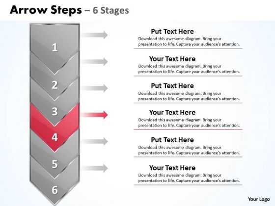 Editable Ppt Template Vertical Stages Illustrated Through Arrow 5 Image Editable Ppt Template Vertical Stages Illustrated Through Arrow 5 Image