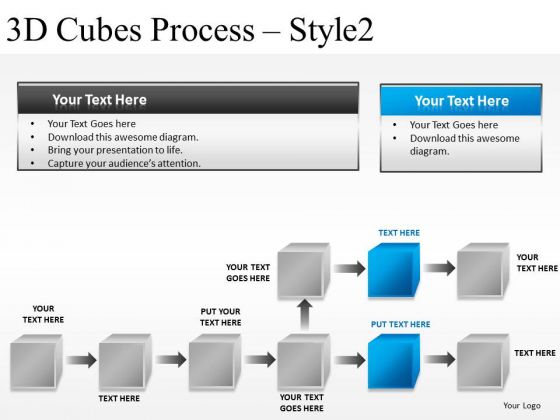 Editable Process Flowchart Diagram For PowerPoint Editable Process Flowchart Diagram For PowerPoint