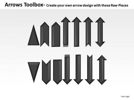 Editable Single Arrows Toolbox PowerPoint Slides And Ppt Diagram Templates Editable Single Arrows Toolbox PowerPoint Slides And Ppt Diagram Templates