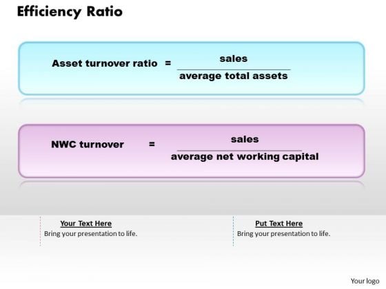 Efficiency Ratio Business PowerPoint Presentation Efficiency Ratio Business PowerPoint Presentation