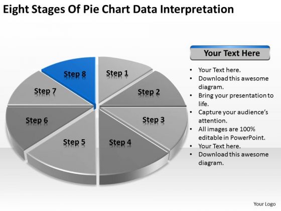 Eight Stages Of Pie Chart Data Interpretation Detailed Business Plan PowerPoint Templates Eight Stages Of Pie Chart Data Interpretation Detailed Business Plan PowerPoint Templates