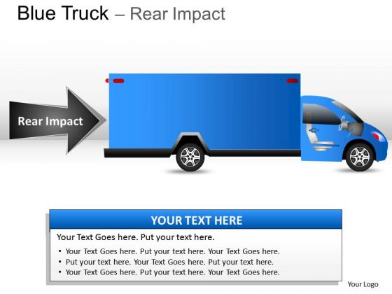 Element Blue Truck Side View PowerPoint Slides And Ppt Diagram Templates Element Blue Truck Side View PowerPoint Slides And Ppt Diagram Templates
