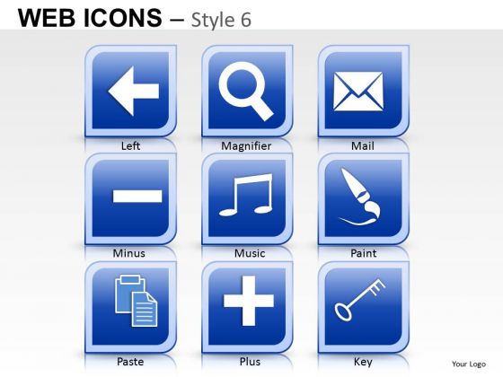 Email Web Icons PowerPoint Slides And Ppt Diagram Templates