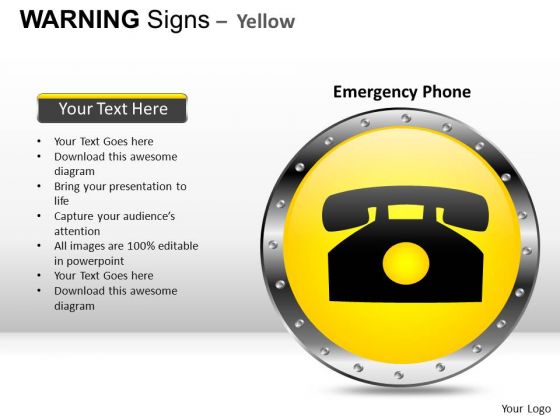 Emergency Warning Signs PowerPoint Slides And Ppt Diagram Templates Emergency Warning Signs PowerPoint Slides And Ppt Diagram Templates