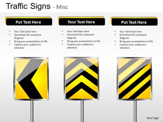 Exclamation Traffic Signs PowerPoint Slides And Ppt Diagram Templates Exclamation Traffic Signs PowerPoint Slides And Ppt Diagram Templates
