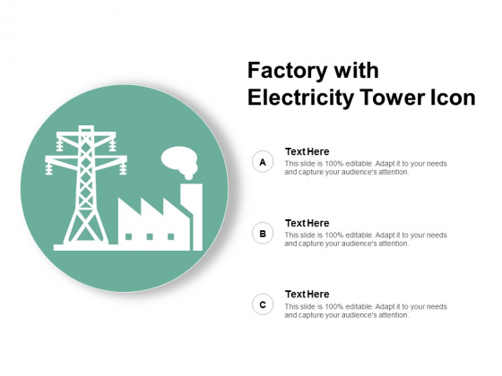Factory With Electricity Tower Icon Ppt PowerPoint Presentation Pictures Skills Factory With Electricity Tower Icon Ppt PowerPoint Presentation Pictures Skills