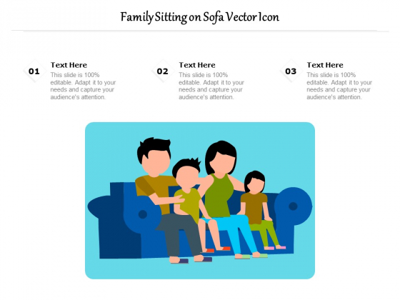 Family Sitting On Sofa Vector Icon Ppt PowerPoint Presentation Icon Layouts PDF