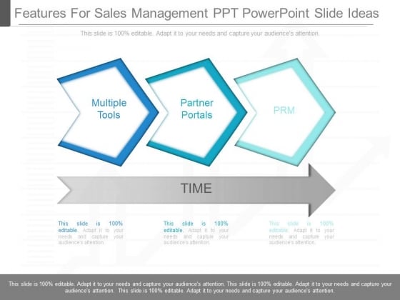 Features For Sales Management Ppt Powerpoint Slide Ideas