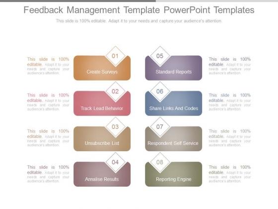 Feedback Management Template Powerpoint Templates