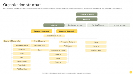 Film Making Firm Profile Organization Structure Ppt PowerPoint Presentation Gallery Background PDF Film Making Firm Profile Organization Structure Ppt PowerPoint Presentation Gallery Background PDF