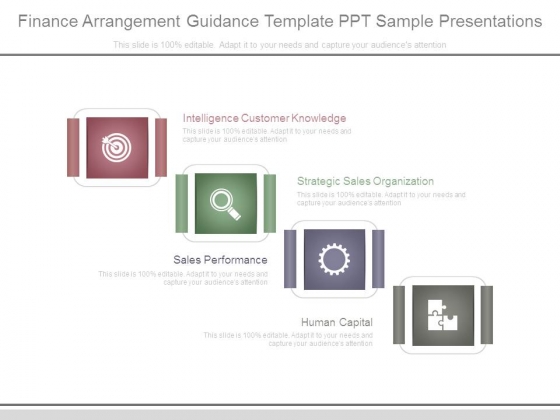 Finance Arrangement Guidance Template Ppt Sample Presentations