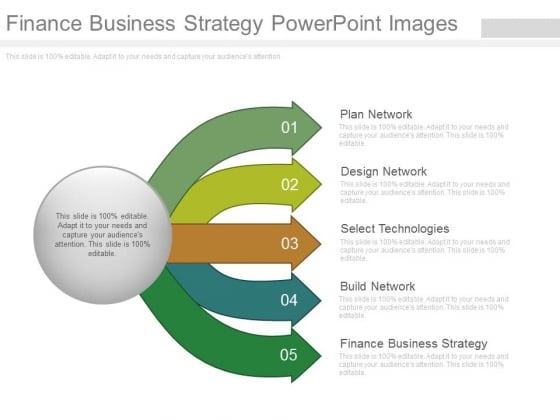 Finance Business Strategy Power Point Images