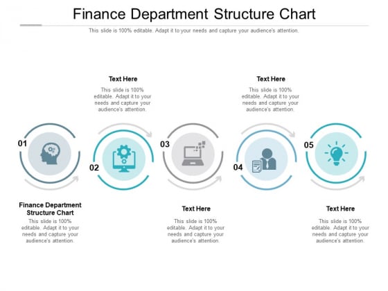 Finance Department Structure Chart Ppt PowerPoint Presentation Gallery Example Cpb Pdf