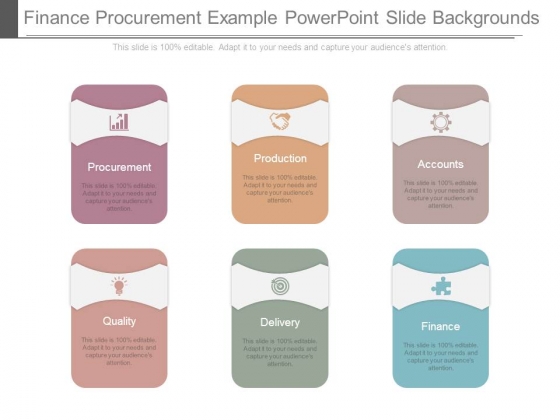 Finance Procurement Example Powerpoint Slide Backgrounds