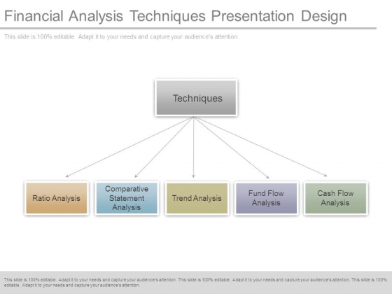 Financial Analysis Techniques Presentation Design