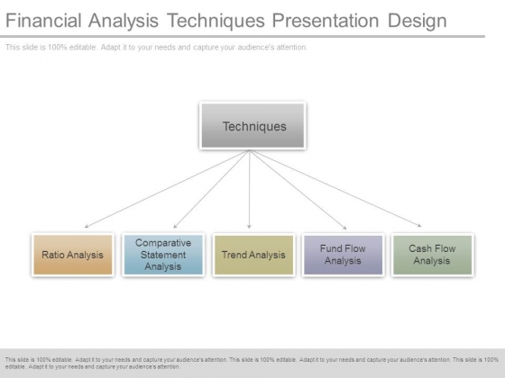 Financial Analysis Techniques Presentation Design Financial Analysis Techniques Presentation Design
