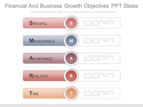 Financial And Business Growth Objectives Ppt Slides Financial And Business Growth Objectives Ppt Slides