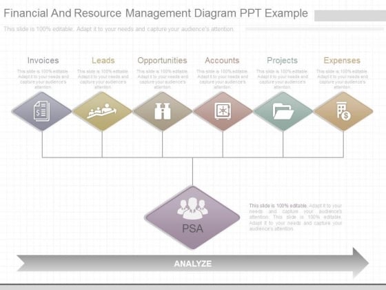 Financial And Resource Management Diagram Ppt Example